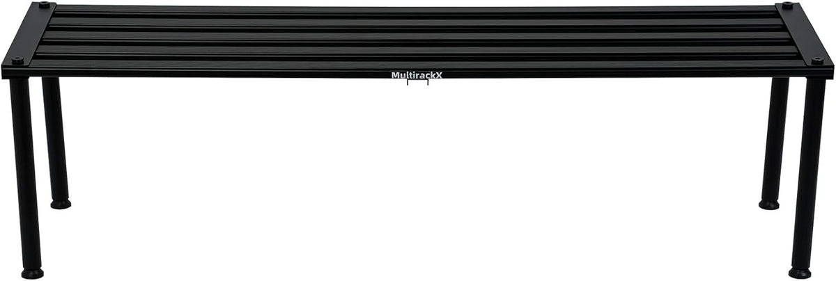 Metal Plant Stand, Rust-proof Aluminum Display Rack, Plants Display Stands Decoration Racks for Living Room Garden Balcony Patio (Black, 41.3Inch Tall)