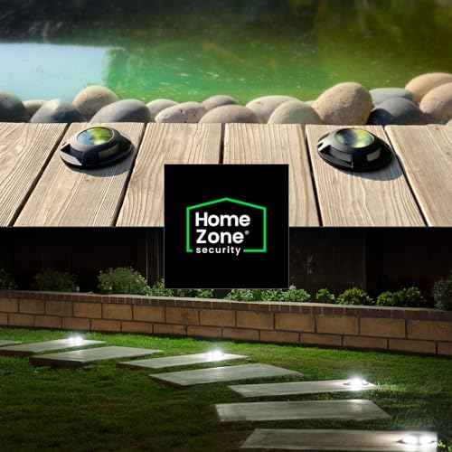 Solar Deck Lights – Black, 12 Pack