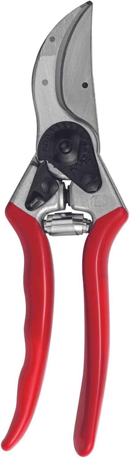 Felco F2 Pruning Shears – 9.25" Swiss-Made Garden Clippers for Professional Pruning | Hand Pruners for Gardening | Garden Tool Cutter with Precision Bypass Blade, Aluminum Body, Replaceable Parts