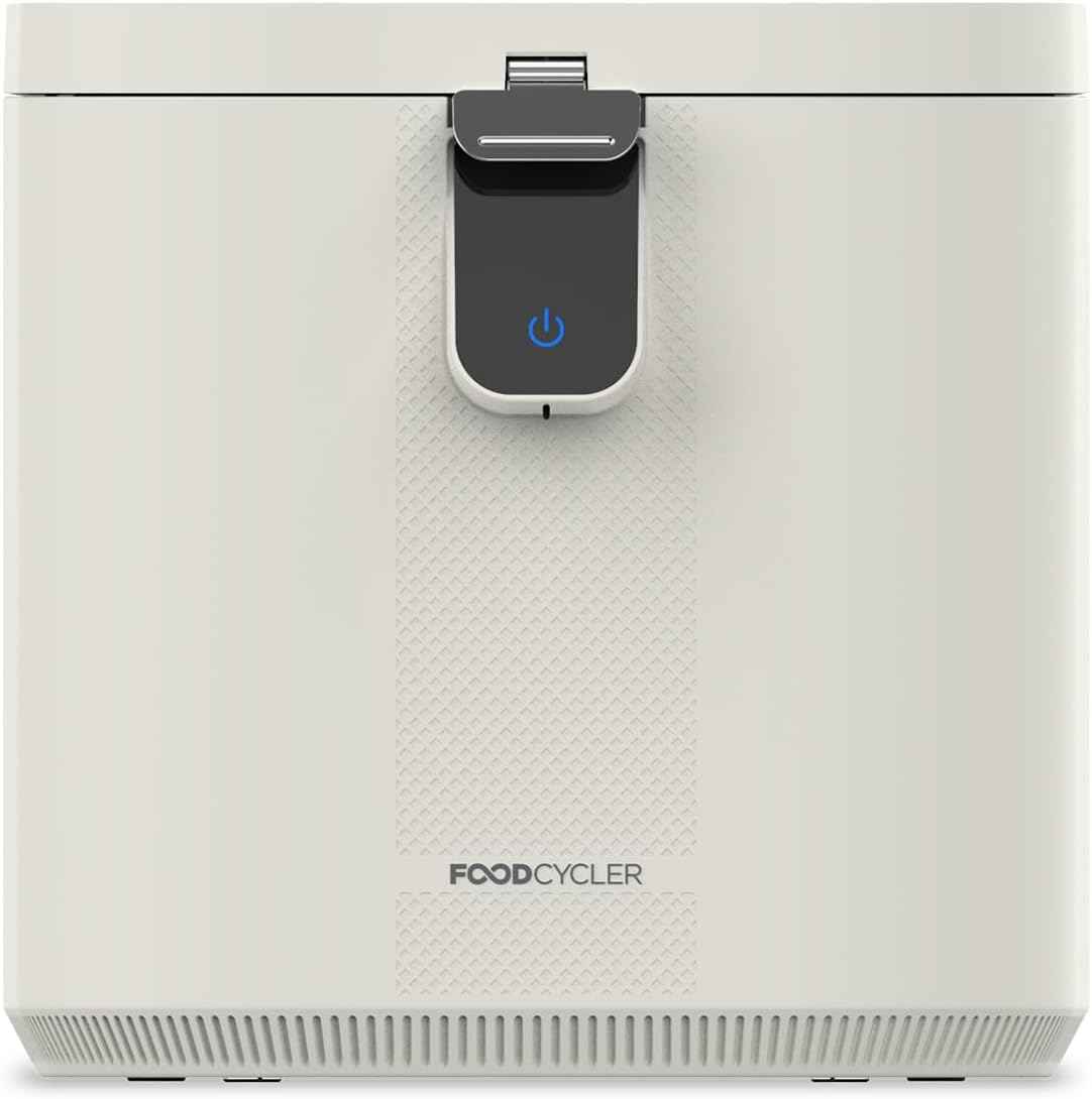 Food Cycler Eco 5 Award-Winning Kitchen Food Recycler | Indoor Composter Bin Alternative | Electric Countertop Food Disposer with Odorless 5L Indoor Food Waste Bin for Easy Waste Management | White