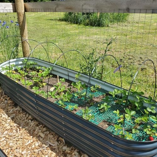 Greenhouse Hoops Grow Tunnel, 10 Sets 7FT Garden Hoops