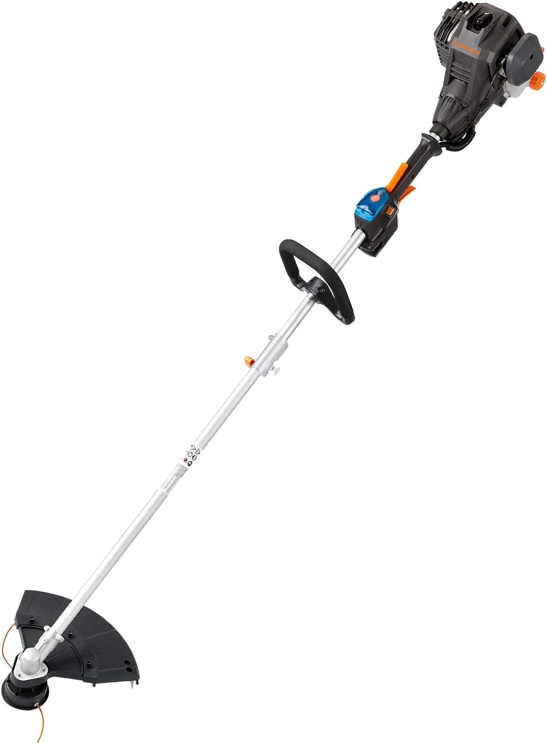 LawnMaster NPTGSP2517A No-Pull Gas Grass Trimmer with Electric Start 25cc 2 Cycle,17-Inch - Field & Nook