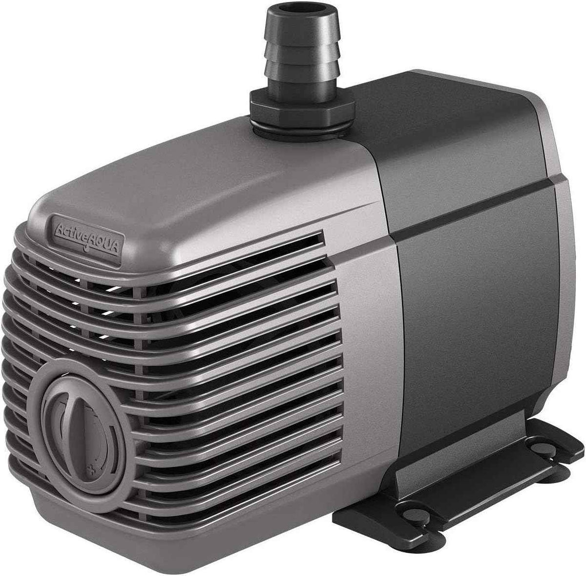 Hydrofarm AAPW550 33-Watt 550 GPH Indoor/Outdoor Hydroponic Aquarium Pond 6ft Power Cord for 55 Gallon Reservoirs Submersible Water Pump, 550-GPH, 8.4 x 3.4 x 6.4 inches, Black