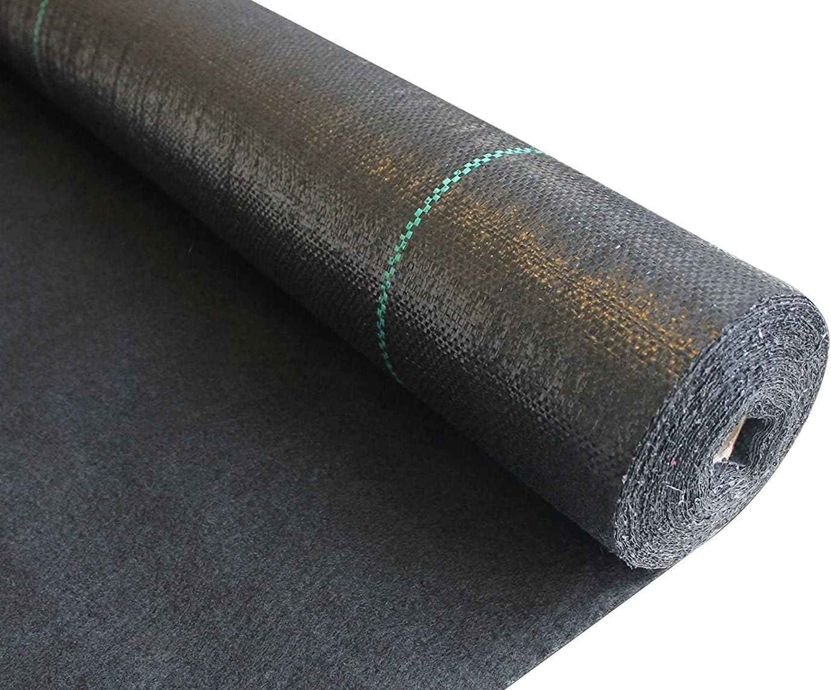 ECOgardener Premium 5oz Landscape Fabric, 4ft x 250ft Pro Garden Weed Barrier - Durable & Heavy Duty Weed Block Gardening Mat, Easy Setup & Superior Weed Control, Eco-Friendly & Convenient Design