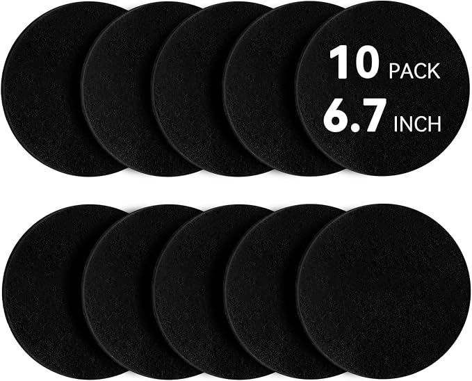 Compost Bucket Charcoal Filters – 10 Pack - Field & Nook