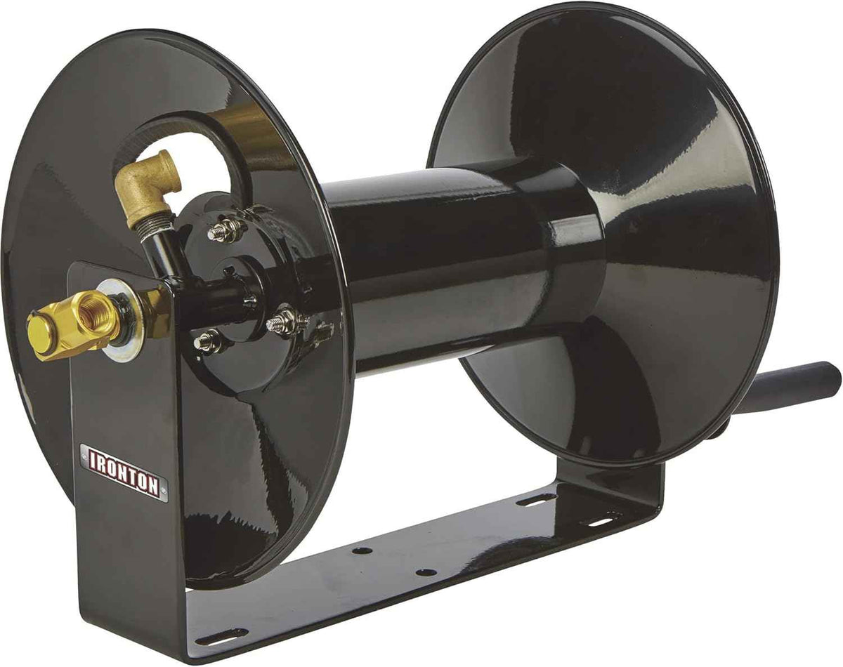 Ironton Air Hose Reel - holds 3/8in. x 100ft. Hose