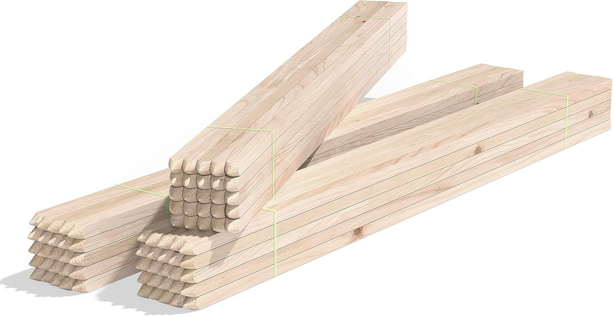 Greenes Fence 4 Ft. Garden and Sign Post Stakes (75 Pack)