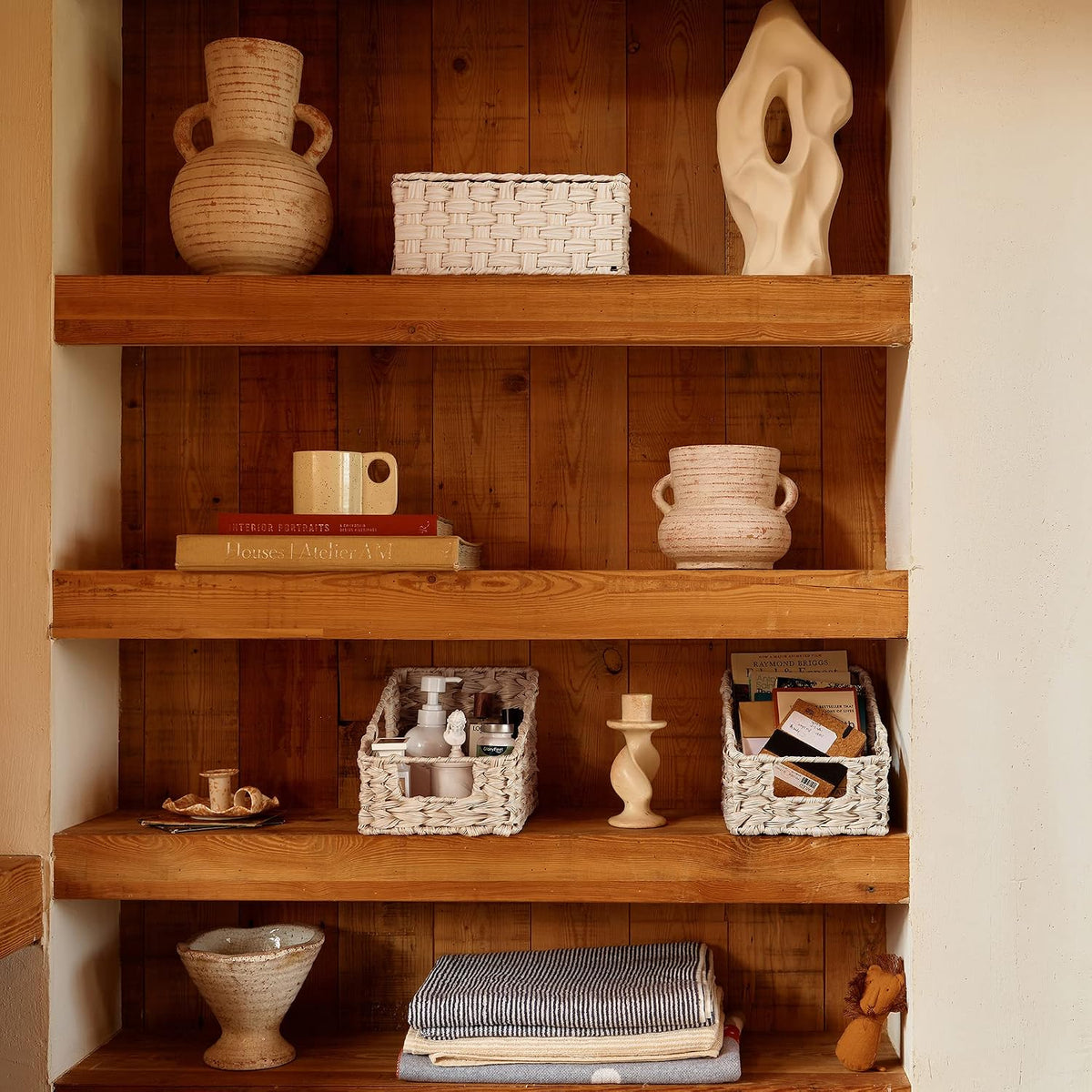 Wicker Baskets With Lids – Woven Storage Basket With Lid - Field & Nook