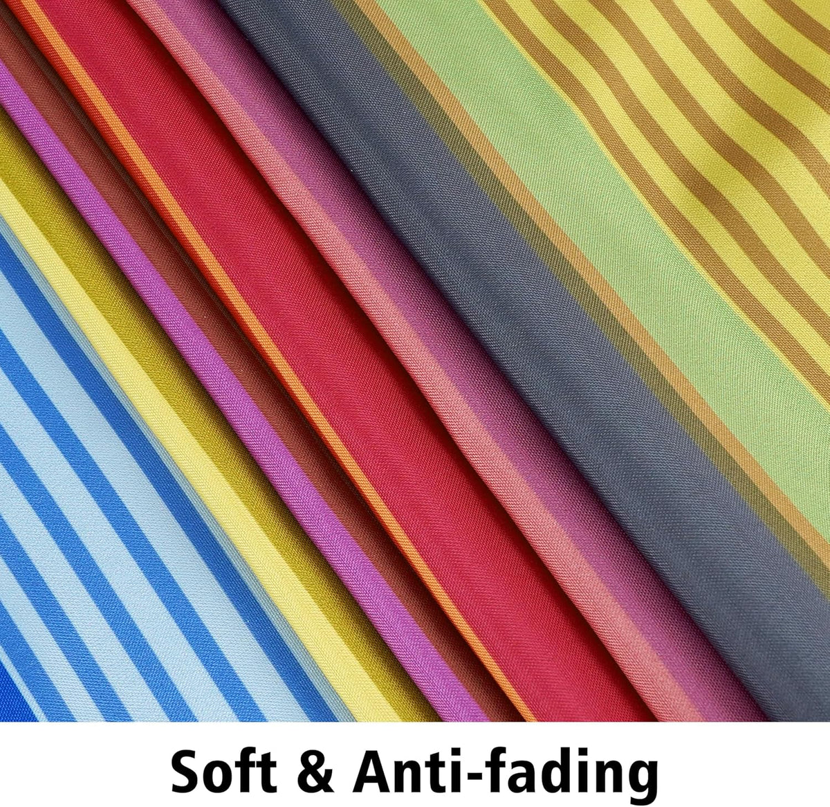 Outdoor Tablecloth with Umbrella Hole and Zipper, Rectangle Patio Table Covers for Spring/Summer, Machine Washable Outdoor Picnic Table Cloth (02stripes, 60" × 84" Rectangular)