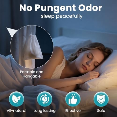 Mosquito Repellent 48 Balls for Patio & Outdoor, Natural Mosquito Repellent for Yard, Indoor Mosquito Control for Room & Bedroom, Keep Mosquito Away for Camping, RV, and Home