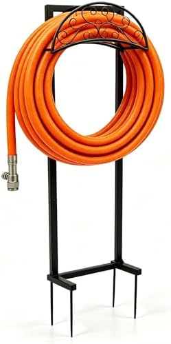 Garden Hose Holder, 57 Inch Extra Tall Freestanding Water Hose Stand