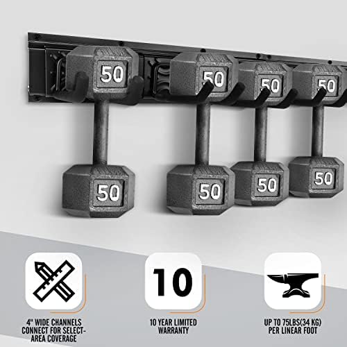 Garden Tool Storage Rack, Outdoor Power Tools Hangers for Garage Wall