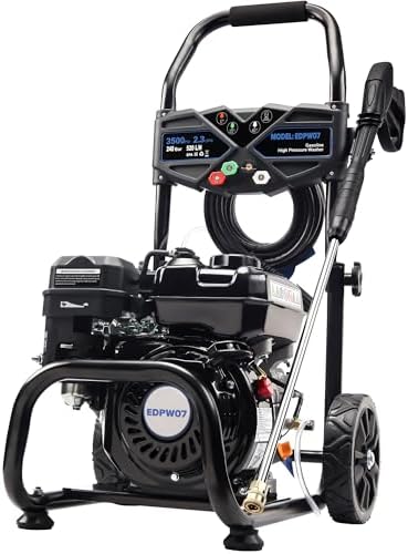 3500 PSI Gas Pressure Washer, 2.3 GPM – Heavy Duty High Power with