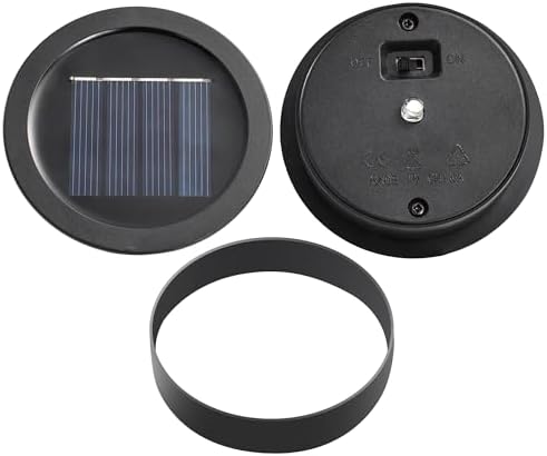 Cooo 2 Pack Mosaic Solar Lantern Outdoor Waterproof IP68 Hanging