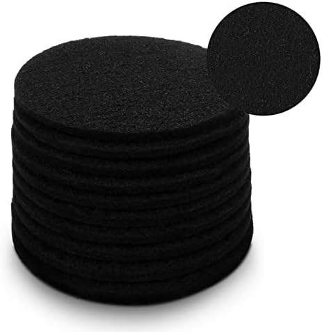 10 Pack Charcoal Filters for Kitchen Compost Bin, Compost Filters for