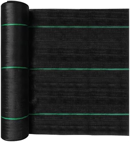 6ft x 300ft Weed Barrier Fabric, Heavy Duty Landscape Fabric