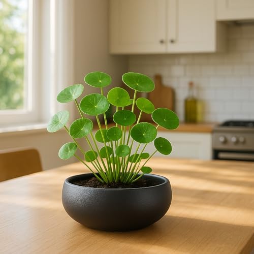 Lotus Bowl Planter, Lotus Bowls for Planting in Water Indoors,6.5-inch