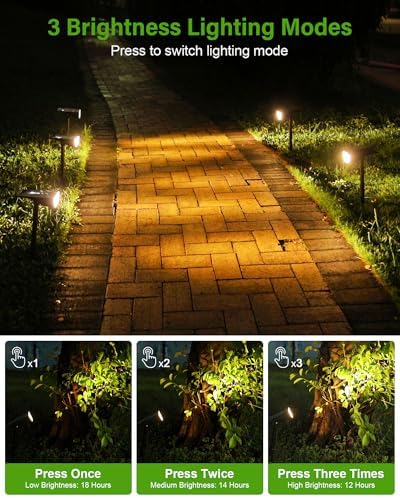 Solar Spot Lights Outdoor Waterproof, Solar Landscape Lights Outdoor