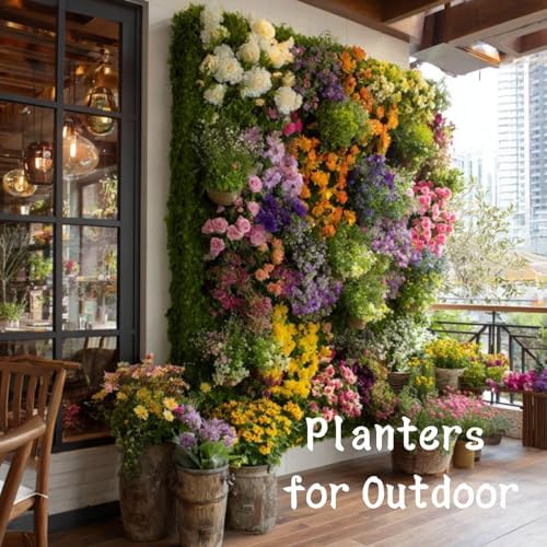 36 Pockets Living Wall Planter Indoor, Self Watering Wall Hanging