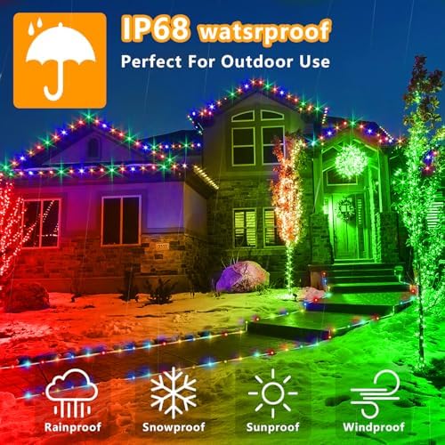LED Rope Lights Indoor with USB Powered, 66ft 200 LED String Lights