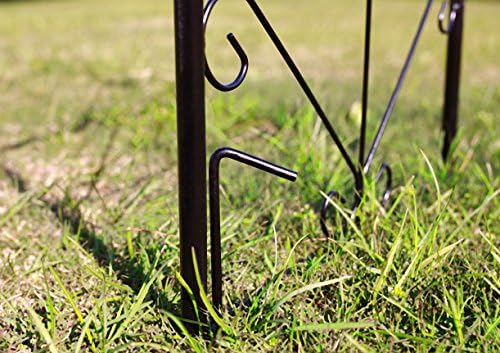 1. GO Steel Garden Arch, 7'2'' High x 4'5'' Wide, Garden Arbor for