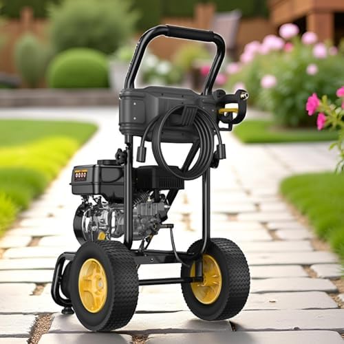 3500 PSI Gas Pressure Washer, 2.6 GPM Commercial Heavy Duty Power