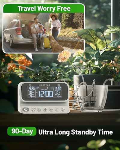 [All-New 2027] 2 Zone Automatic Plant Waterer for Indoor, Unistyle Plant Watering Devices for Potted Plants, Drip Irrigation System with Programmable