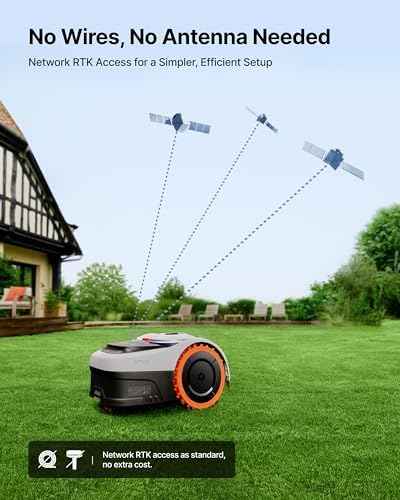 Segway Navimow i210 AWD Robot Lawn Mower Wire Free, 0.25 Acre, 45% Slopes