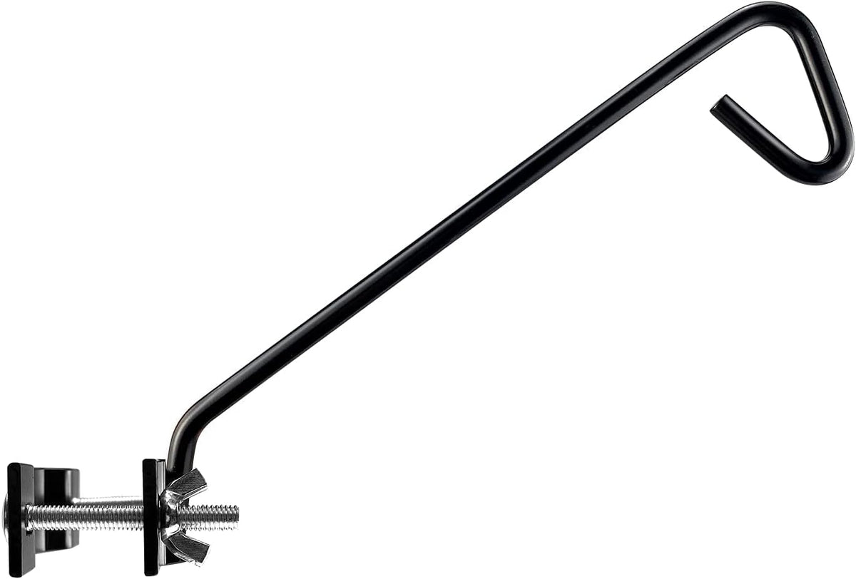 MIXXIDEA 11 Inch Long Fence Deck Hook Rail Hanging Mounting Kit Heavy Duty Bird Feeder Hook Decorative Hanger for Bird Feeders Planters Suet Baskets Lanterns on Balcony Porch Railing Fence