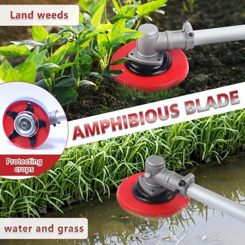 2026 New Gas Weed Wacker,52cc 8-in-1 Gas Weed Eater, String Trimmer, Hedge Trimmer, Pole Chainsaw with Extension Pole,Brush Cutter, Multi Functional Trimming Tools for Home Yard Garden (8)