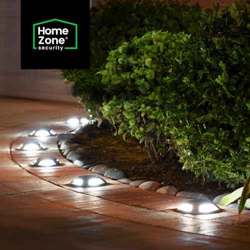 Solar Deck Lights – Black, 12 Pack