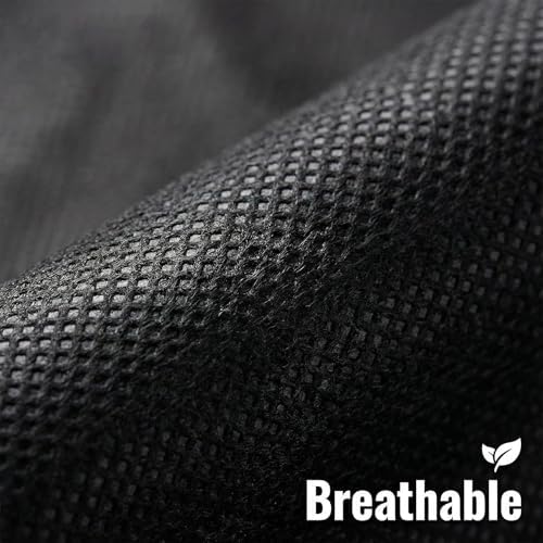 Non-Woven Thick Weed Barrier Fabric 3FT x 100FT, 3 oz Heavy Duty Weed Barrier Landscape Fabric, Ground Cover for Superior Weed Control, Easy Setup for Gardens, Landscaping, Flower Beds