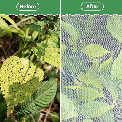 afzdby Garden Mesh Netting with Drawstring,Plants Cover Protection
