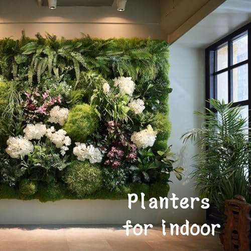 36 Pockets Living Wall Planter Indoor, Self Watering Wall Hanging