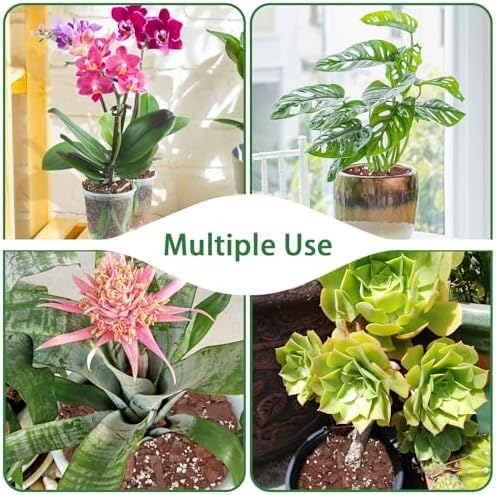 Orchid Potting Mix,Premium Orchid Bark Potting Mixture of Pine Bark,Perlite