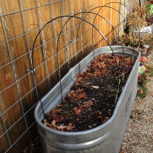 Greenhouse Hoops Grow Tunnel, 5 Sets 7FT Garden Hoops