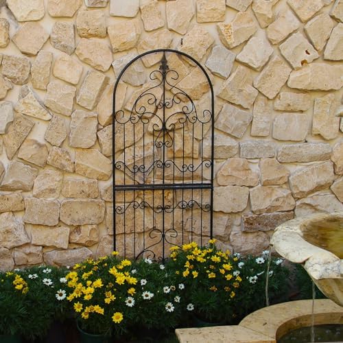 Garden Trellis for Climbing Plants 59" H x 21.6" W Metal Unique Design