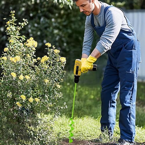 3" x 24" Garden Auger Drill Bit for Planting and Post Hole Digging
