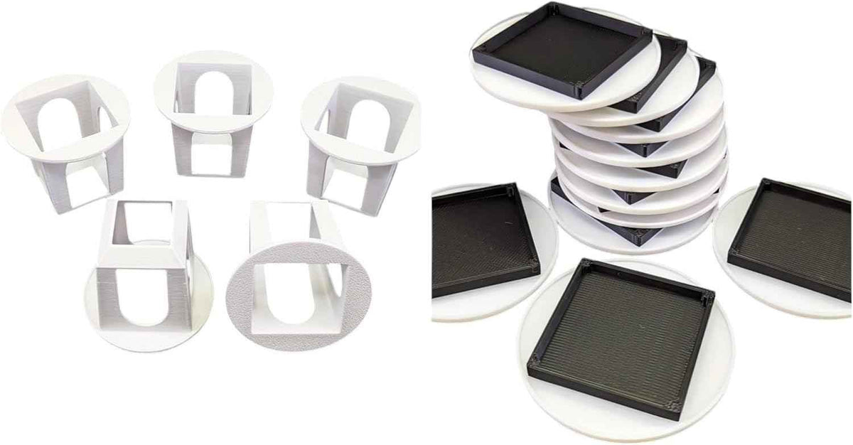 Grow Cubes for Hydroponic System/Compatible with Gardyn (10 Grow Cubes / 10 W&B caps)