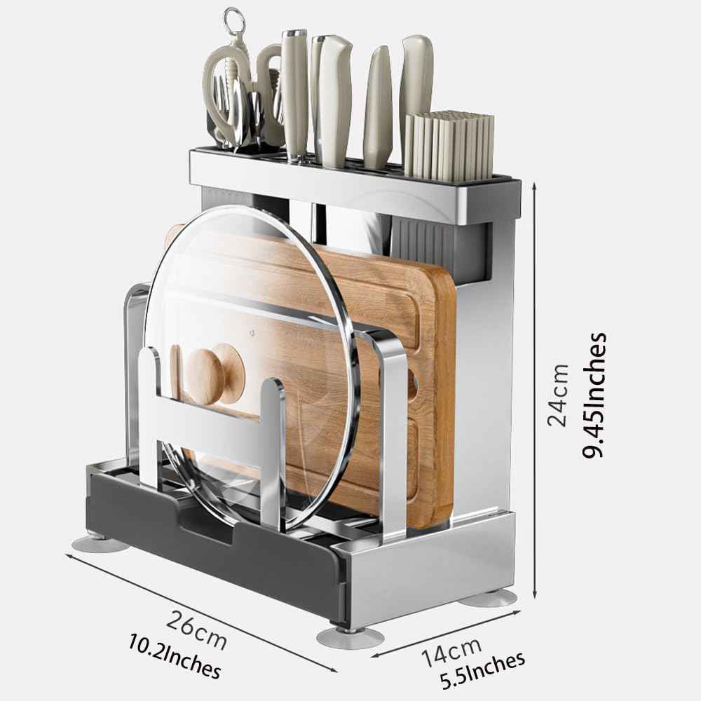 Multifunctional Cutting Board and Knife Drying Rack