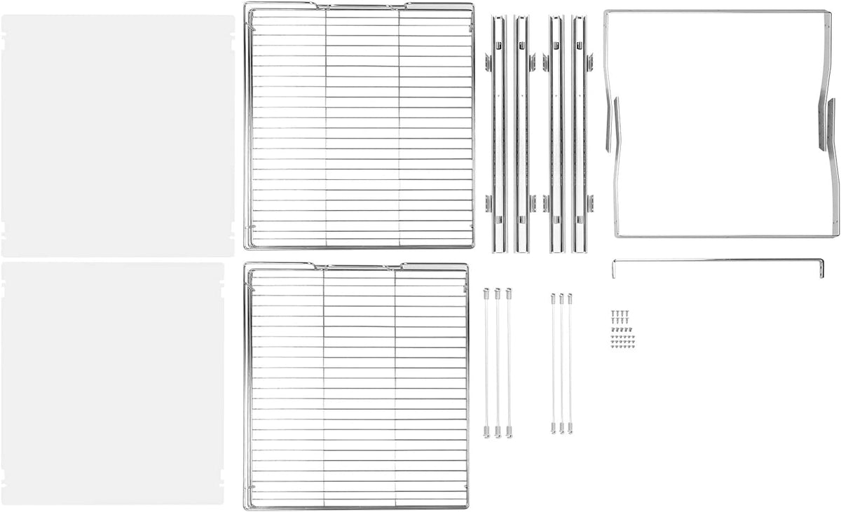 VEVOR 2 Tier 20"Wx21.2"Dx15.2"HPull Out Cabinet Organizer, Heavy Duty