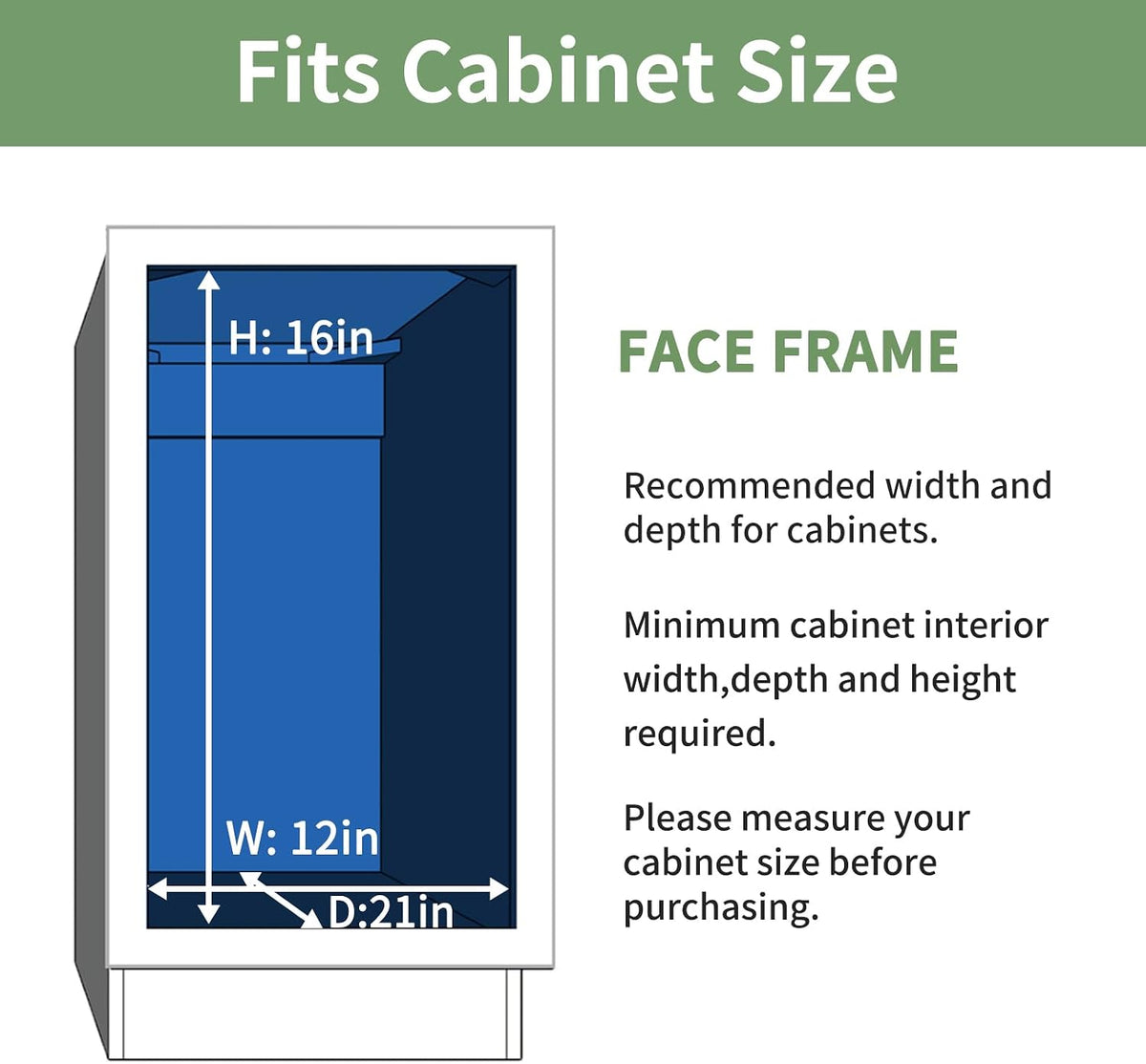 ROOMTEC 2 Tier Pull Out Cabinet Organizer, 11" W x 18" D