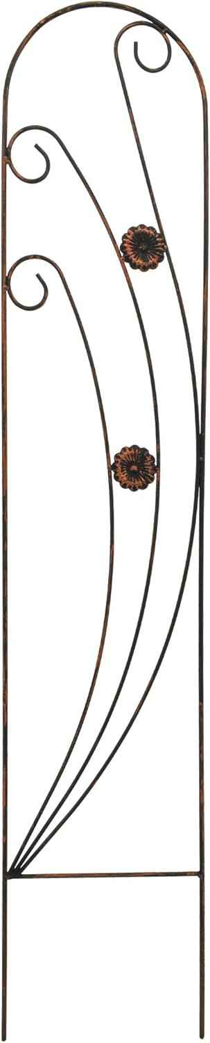 TR07 Phoenix Trellis Size: 4', Black