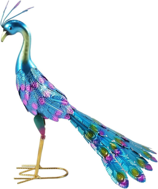 1 Piece Metallic Statue Outdoor Garden, Patio, Deck, Porch-Yard Art Decoration Metal