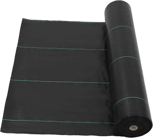 Towallmark 4ft x 250ft Premium Weed Barrier Landscape Fabric, 5oz Heavy Duty, Weed Control Fabric, High Permeability Good for Flower Bed, Driveway Fabric Ground Cover