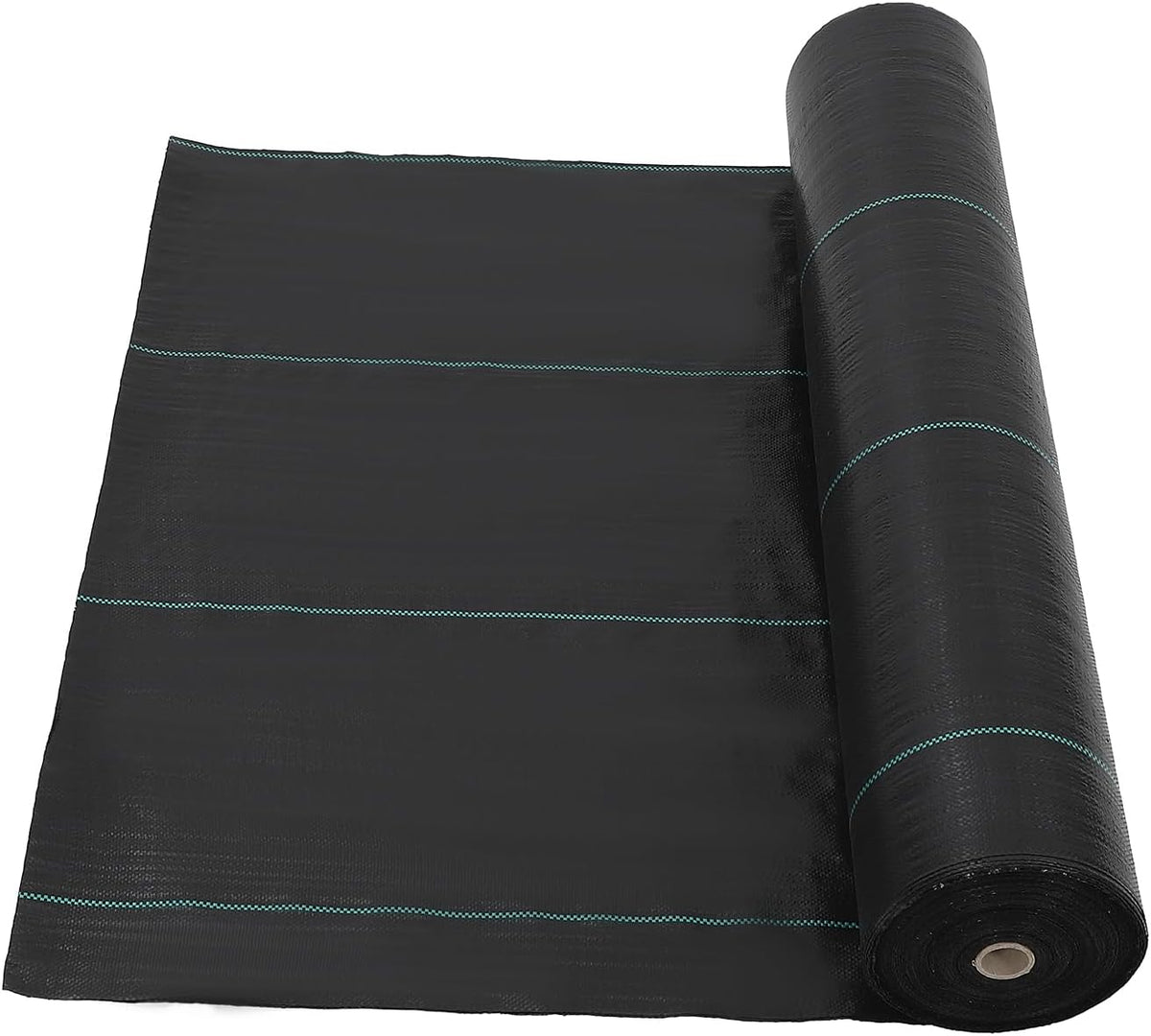 6.5ft x 330ft Weed Barrier Landscape Fabric Heavy Duty, Premium 3.2oz Ground Cover Weed Block Gardening Mat, Easy Setup & Superior Weed Control
