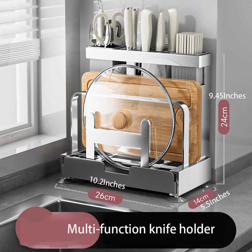 Multifunctional Cutting Board and Knife Drying Rack