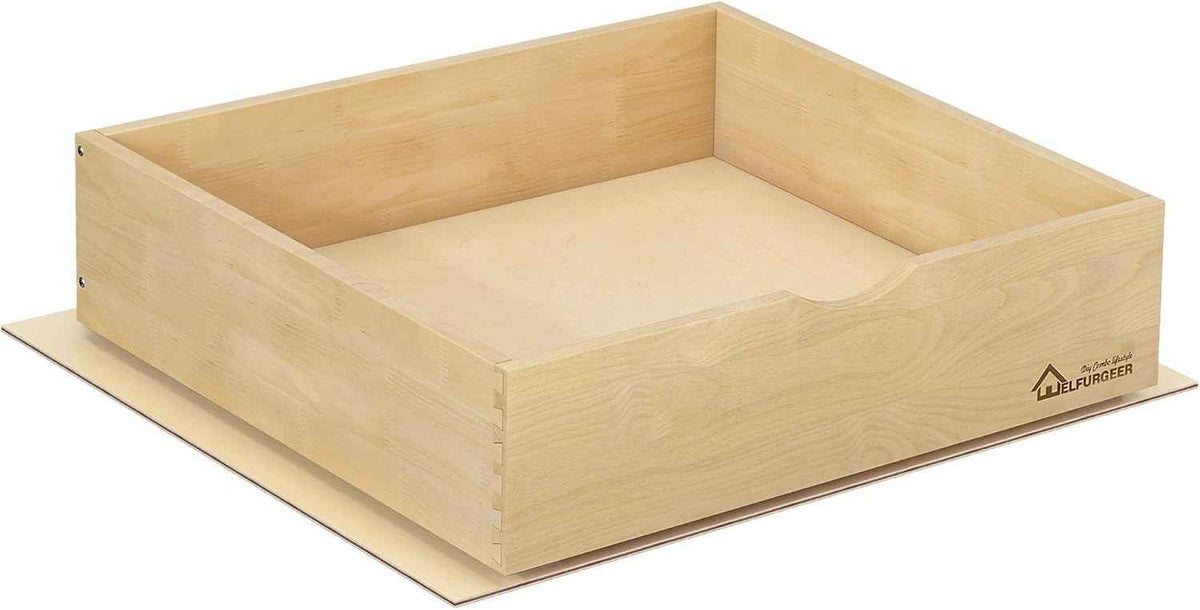WelFurGeer Soft Close Pull-Out Cabinet Organizer, 23" W x 21" D
