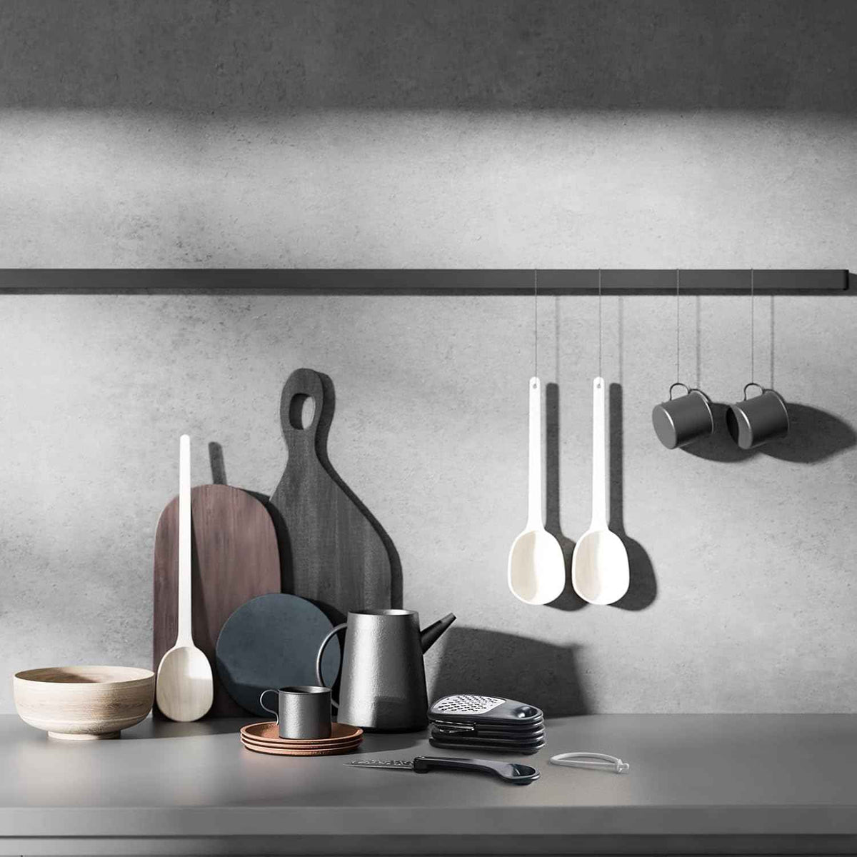 6-Piece Kitchen Gadget Set, Black