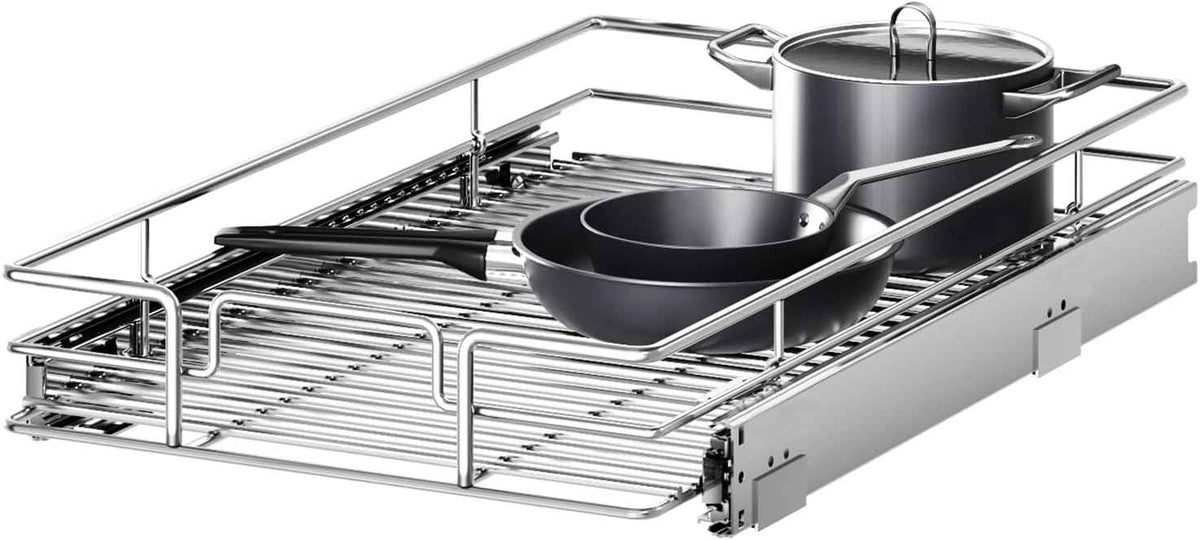 Pull Out Cabinet Organizer, 10½" W x 18" D